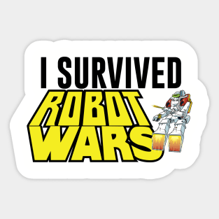 I Survived Robot Wars : Battle Blaster Sticker